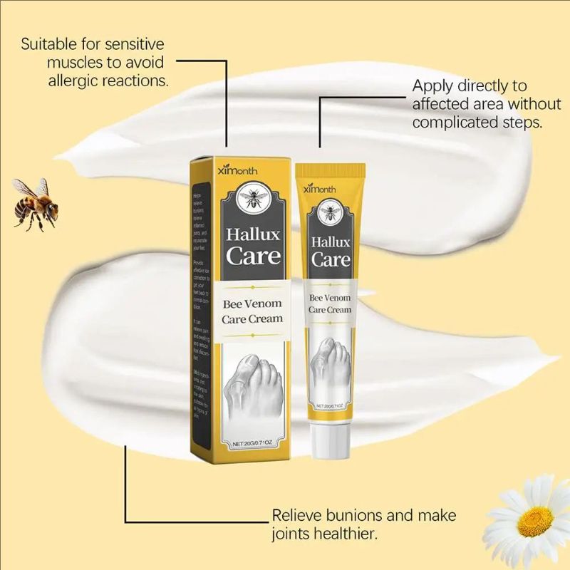 20g Bee Body Care Cream Extract Bee Factor Foot Care Cream Moisturizes Joint Skin Deep Penetration Care Cream