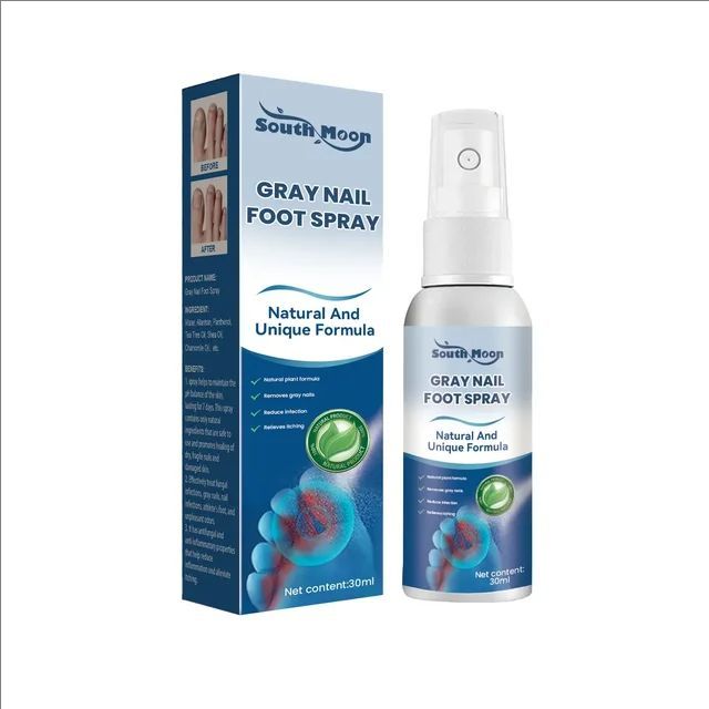 Nail Repair Spray Moisturizing and Cleaning Odor Nails Soft Dry Nails Care Nail Fungus Treatment Onychomycosis Repair Spray Uñas