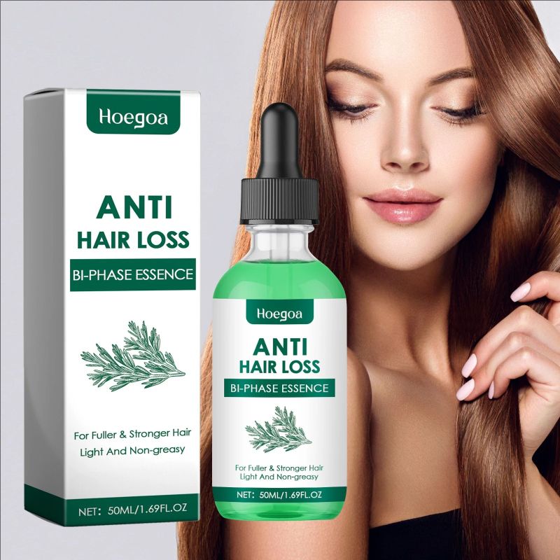 Moisturize Nourish Repair Hair & Scalp Hydrated Soft Light Non-greasy Promotes Thicker Stronger Anti Hair Loss Bi-phase Essence