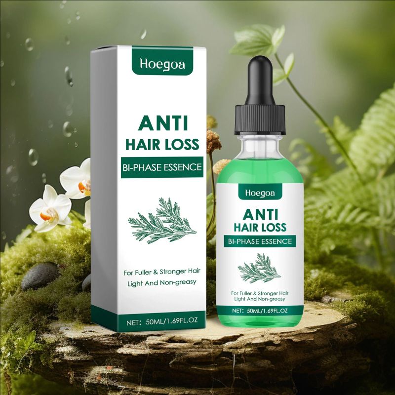 Moisturize Nourish Repair Hair & Scalp Hydrated Soft Light Non-greasy Promotes Thicker Stronger Anti Hair Loss Bi-phase Essence