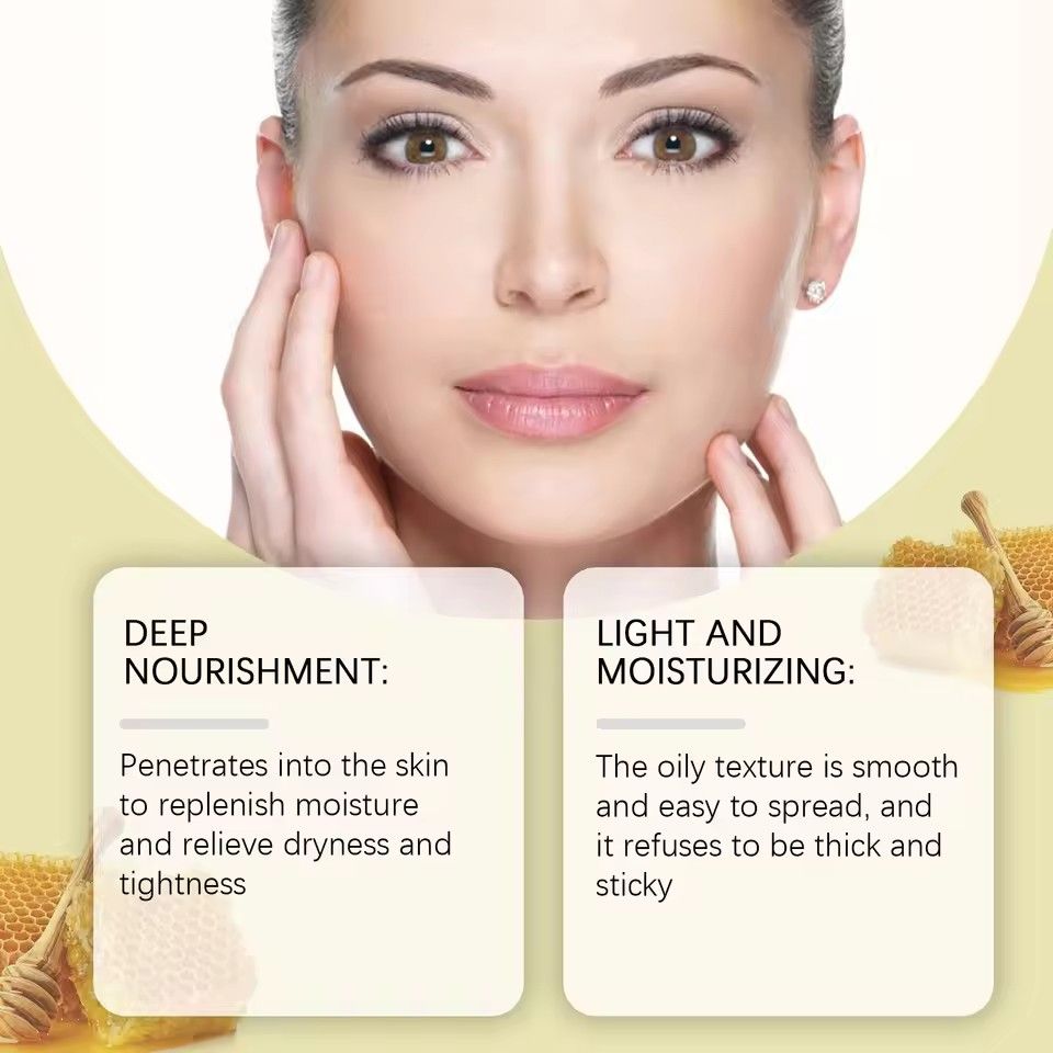 Honey Essential Oil Tightening Repairing Moisturizing Fine Line Removal Smoothing Soothing Anti Dryness Facial Body Massage Oil