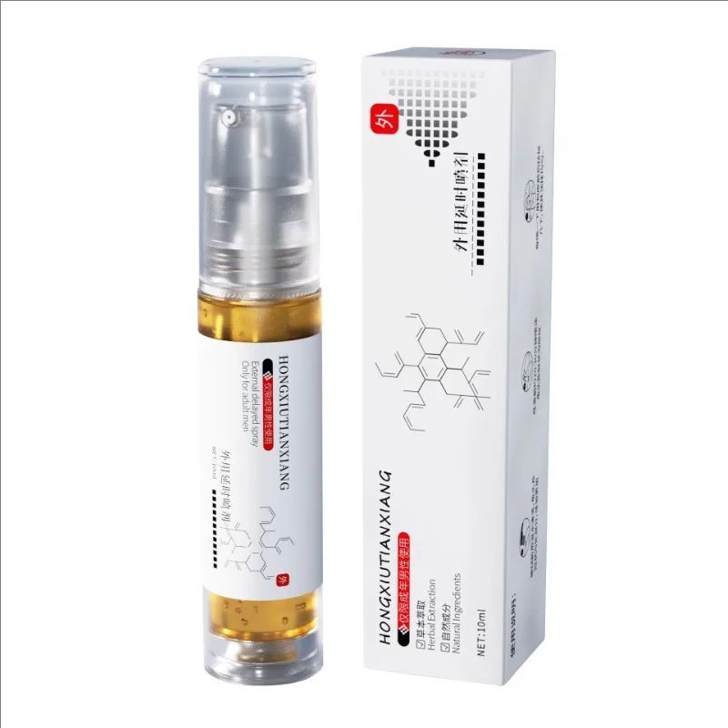 Sex Delay Spray for Men Male External 60 Minutes SEX Anti Premature Ejaculation Prolong Penis Enlargment Erection Massage Oil
