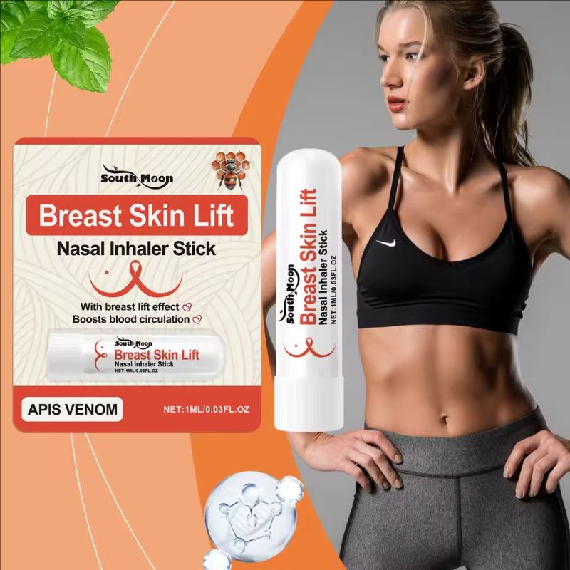 Mint Refreshing Nasal Inhaler Firming Lifting Chest Skin Prevent Sagging Breasts Improve Obesity Body Shaping Nose Suction Stick