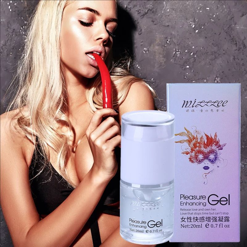 Female pleasure enhancing gel stimulates the clitoris for rapid orgasm lubricant enhances pleasurable orgasm gel sex products
