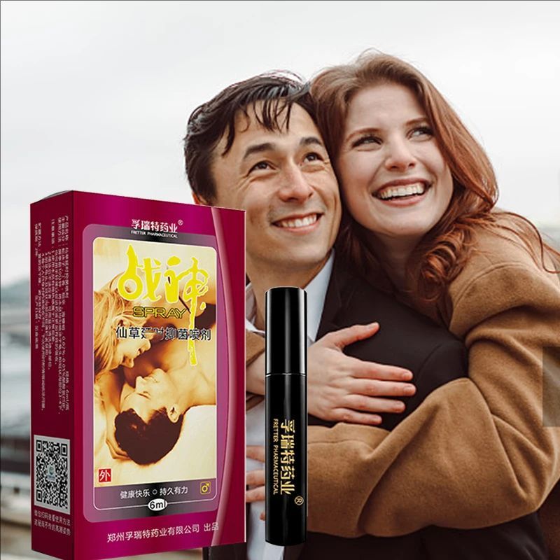 Long Lasting Penis Delay Spray for Men Anti-Premature Ejaculation Male Erection Prolong Amplify 60 Minutes sex toys External Use