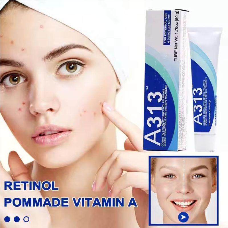 50g Retinol Pommade Moisturizing Serum Firmer Younger Deeply nourish Vitamin A Essence Reduce Fine Lines Tighten Skin Face Prime
