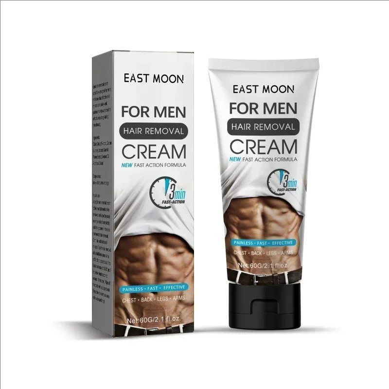 Men's hair removal cream chest hair Legs Arms armpit Beard remover Body Skin Beauty for man Painless Permanent depilation wax