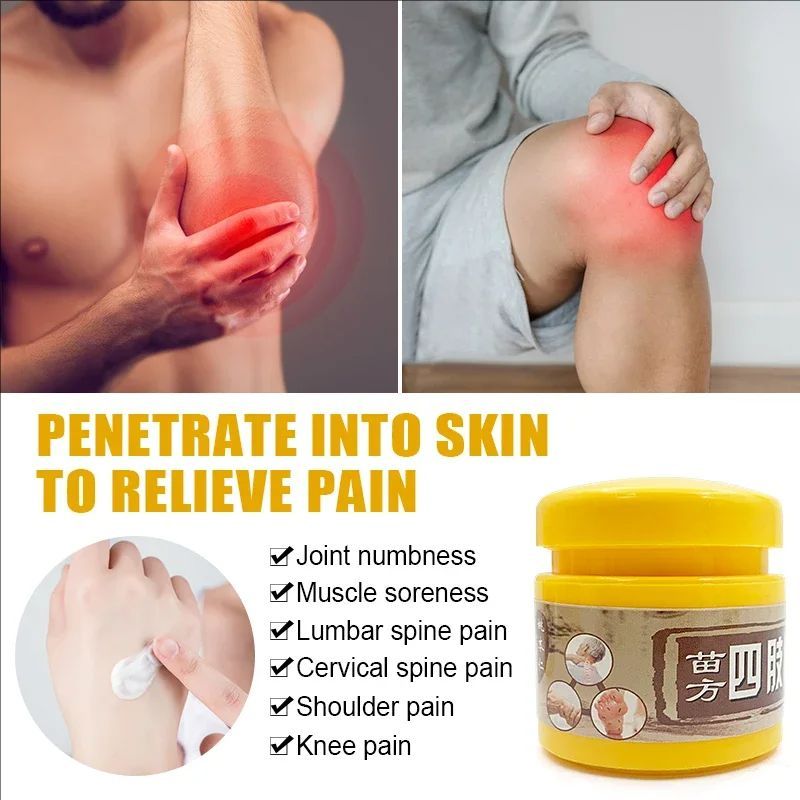 Finger Joint Stiffness Relief Ointment Relax Muscles Improve Blood Circulation Joint Muscle Pain Relief Herbal Cream
