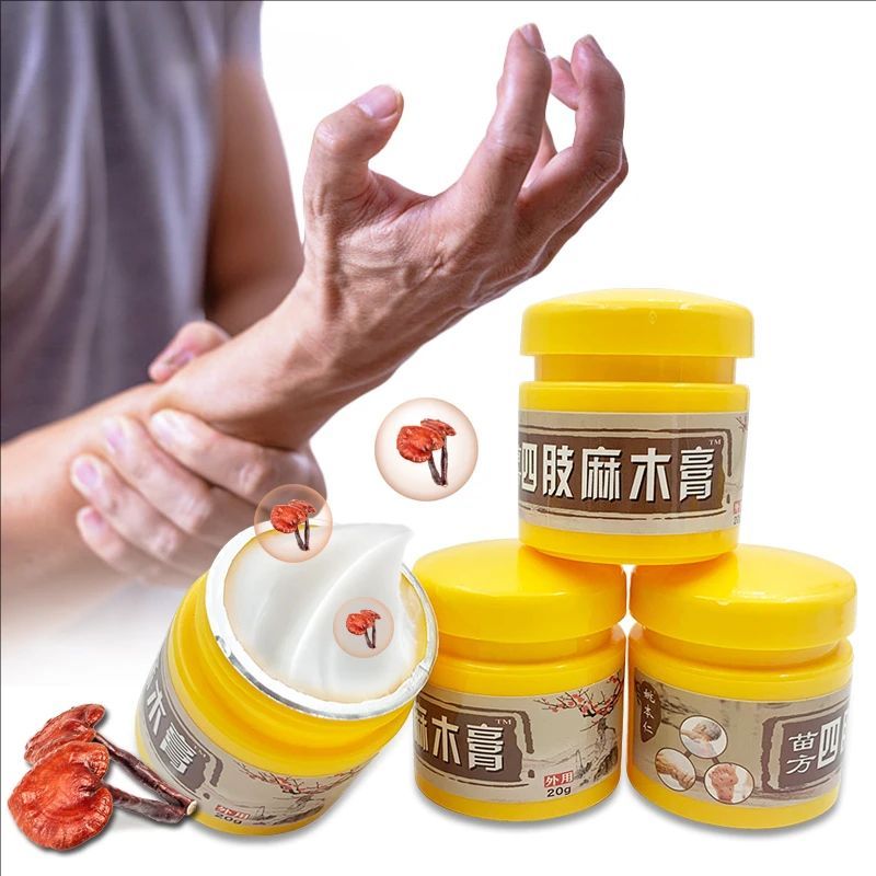 Finger Joint Stiffness Relief Ointment Relax Muscles Improve Blood Circulation Joint Muscle Pain Relief Herbal Cream
