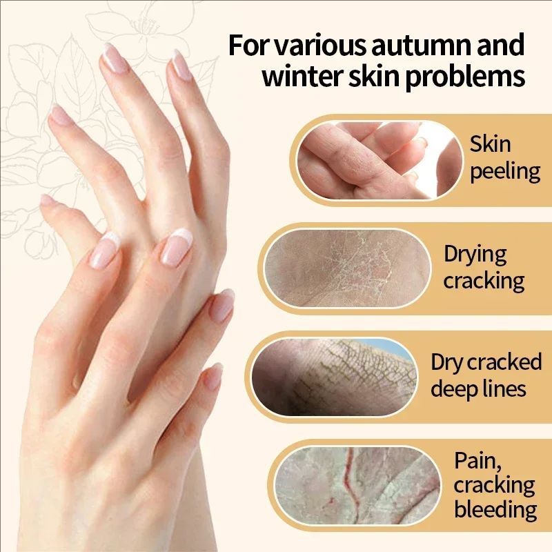 Collagen Anti-wrinkle Hand Cream Skin Cracked Repair Products Soften Nourish Anti-drying Whitening Moisturizing Korean Skin Care