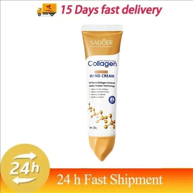 Collagen Anti-wrinkle Hand Cream Skin Cracked Repair Products Soften Nourish Anti-drying Whitening Moisturizing Korean Skin Care