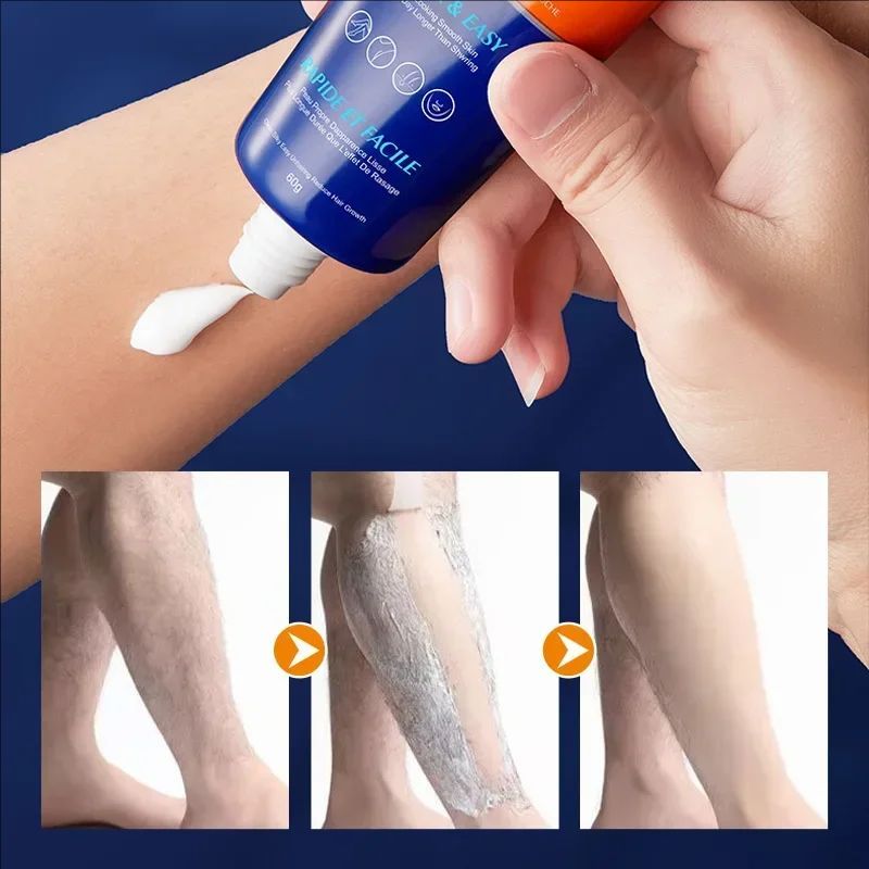 Professional hair removal wax for men Painless chest hair Legs Arms armpit Beard remover Body Skin Permanent depilation cream