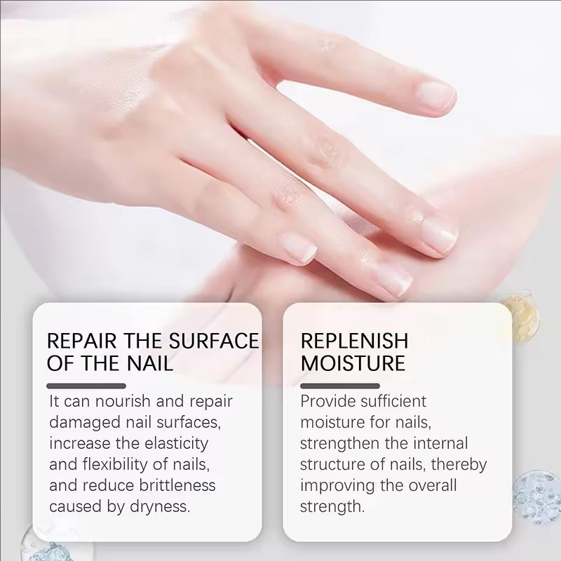 Nail Growth Serum Pen Brittled Cracked Nail Care Preventing Dryness And Peeling Cuticle Nutrition Solution Nail Serum New