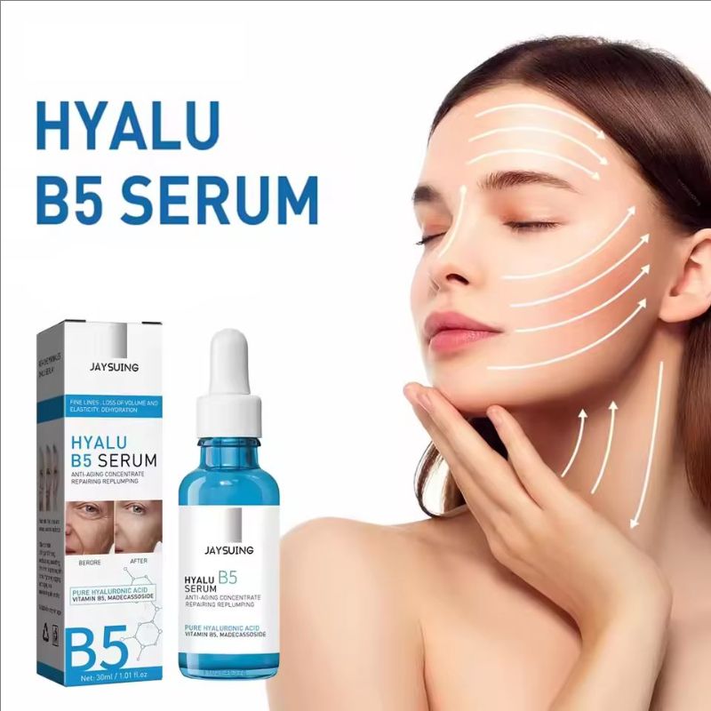 Shrink Pores Serum Anti W-rinkle Pure Hyaluronic Acid Lifting Firming Fine Lines Reduce Lightening Dark Circle Hyalu B5 Essence