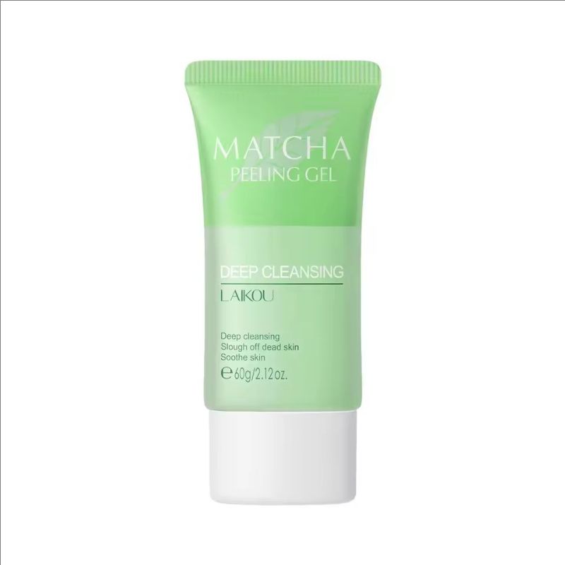 LAIKOU Matcha Exfoliating Exfoliate Peeling Gel Facial Scrub Moisturise Nourishing Repair Scrubs Face Cream Skin Care