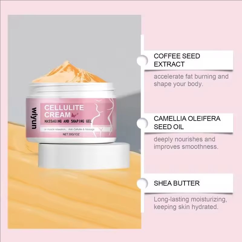 Fat Burning Cream Remove Belly Fat Improve Skin Elasticity Moisturizing Slimming Cream Massage Promote Metabolism Healthy Care