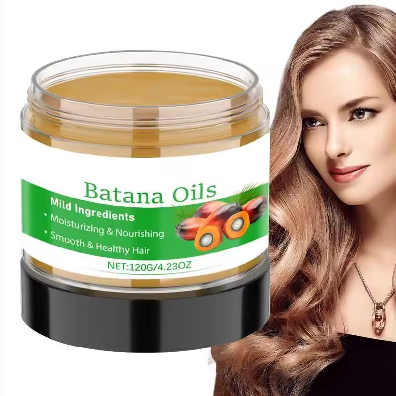120g Batana Hair Oil Hair Growth Organic Batan Oil Moisturizing Repairing Strengthens Roots Smoothing Hair Conditioner