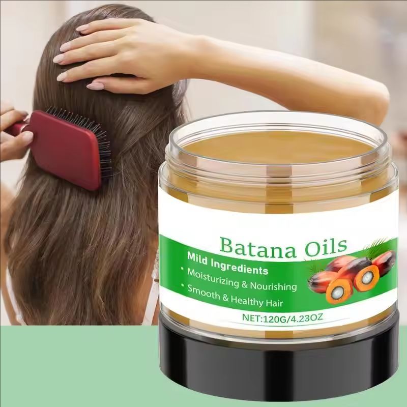 120g Batana Hair Oil Hair Growth Organic Batan Oil Moisturizing Repairing Strengthens Roots Smoothing Hair Conditioner