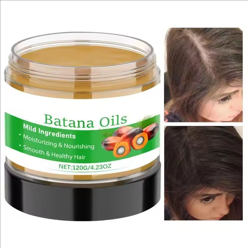 120g Batana Hair Oil Hair Growth Organic Batan Oil Moisturizing Repairing Strengthens Roots Smoothing Hair Conditioner