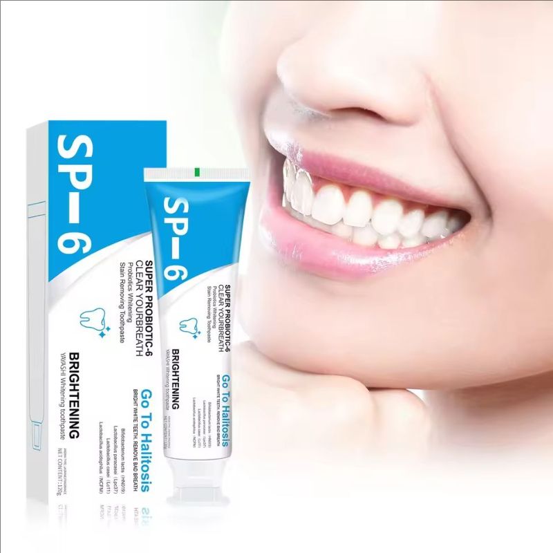 120g Sp-6 Probiotic Toothpaste, Whitening Toothpaste, Fresh, Breath, Toothpaste, Toothpaste, Stain Removal, Complete Tooth Care