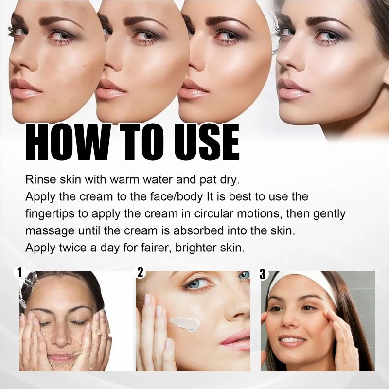 Whitening Freckle Cream Melasma Dark Spots Pigmentation Removal Products Fade Stain Melanin Repair Brighten Korean Skin Care