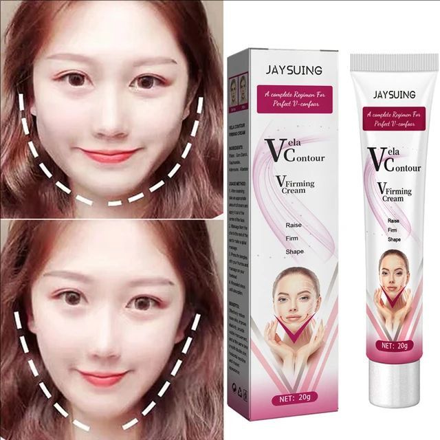 V-Shape Face Slimming Cream Remove Double Chins Firming Lifting Up V Cheek Fat Burning Anti-aging Shaping Massage Care Products