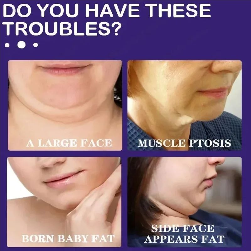 V-Shape Face Slimming Cream Remove Double Chins Firming Lifting Up V Cheek Fat Burning Anti-aging Shaping Massage Care Products