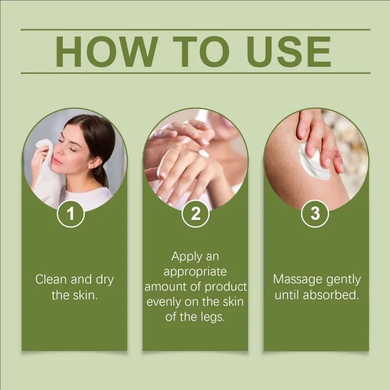 Leg Vein Care Cream Repairs Leg Skin Relieve Discomfort Remove Vein Tongmai Effective Relieves Leg Bulge Pain Treatment Cream