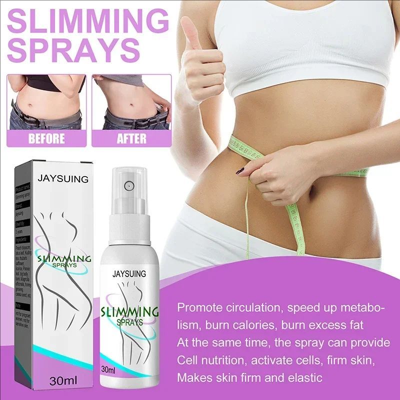 Fat Burning Liquid Spray Fat Burning Body Shaping Curves Firms Arms Thighs Belly Improves Elasticity Smooth Skin Slimming