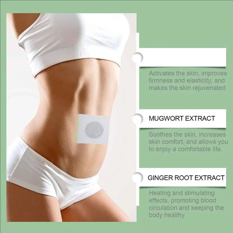 10 Pieces/box Bee Patch Belly Patch Lose Weigh Abdominal Navel Sticker Fast Burning Fat Improve Stomach