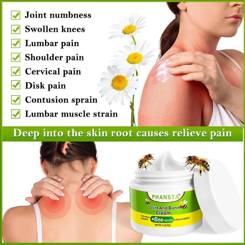 Bee Joint Care Balm Care Lumbar Spine, Knee Muscle Pain, Muscle Soreness, Joint Care Balm（30g）