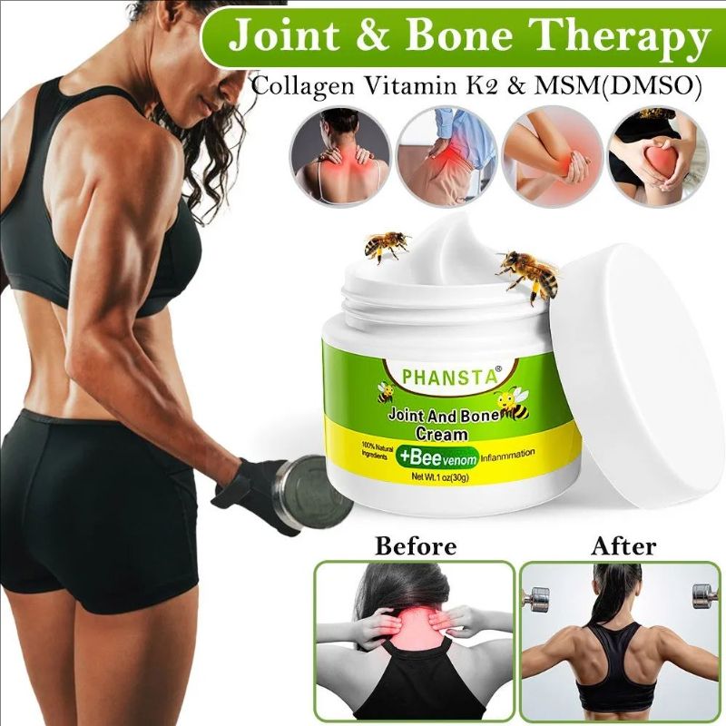 Bee Joint Care Balm Care Lumbar Spine, Knee Muscle Pain, Muscle Soreness, Joint Care Balm（30g）