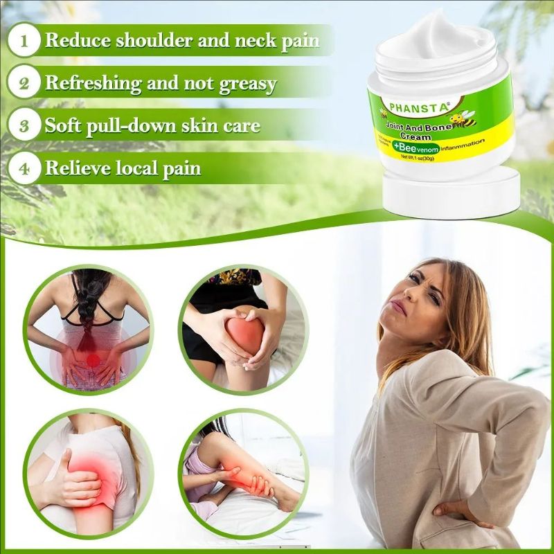Bee Joint Care Balm Care Lumbar Spine, Knee Muscle Pain, Muscle Soreness, Joint Care Balm（30g）