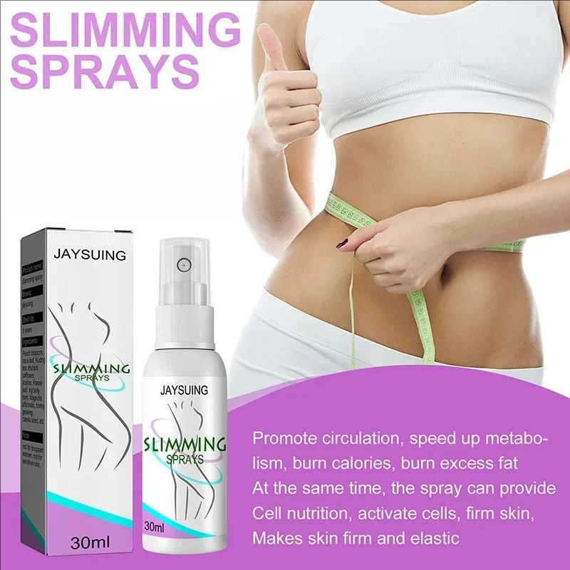 Fast Fat Burning Slimming Spray Weight Loss Essential Spray Firming The Body Skin Cellulite Removal Arm Buttocks Abdomen 30ml