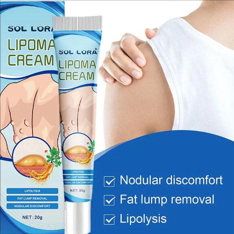Lipoma Removal Cream Lipolysis Fat Lump Relief Plaster Skin Swelling Fat Elimination Cream Drop Shipping 20g Health Care