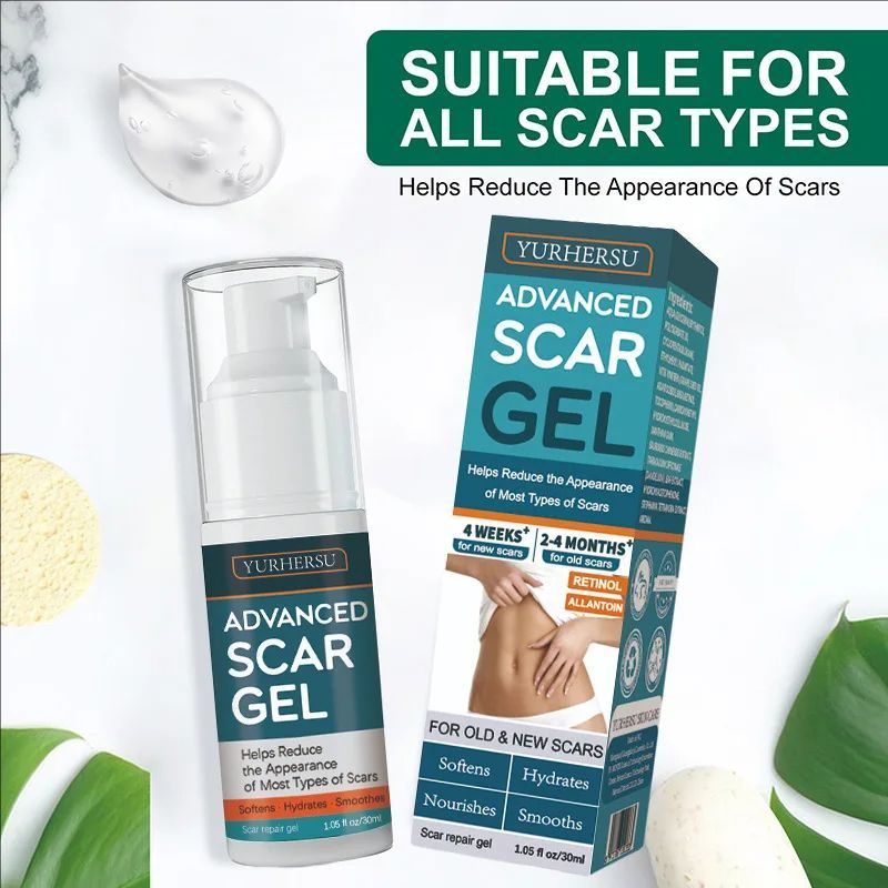 Advanced Recovery Scar Cream Fast Removal Skin Scars Treat Surgery Scars Stretch Marks Acne Pox Prints Burn Repair Gel