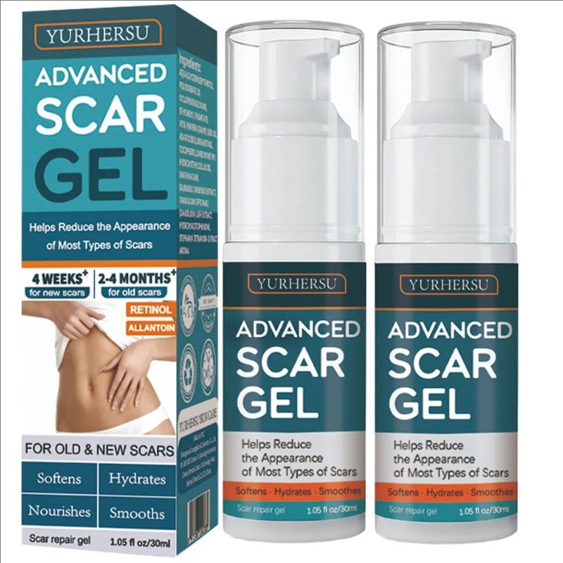 Advanced Recovery Scar Cream Fast Removal Skin Scars Treat Surgery Scars Stretch Marks Acne Pox Prints Burn Repair Gel