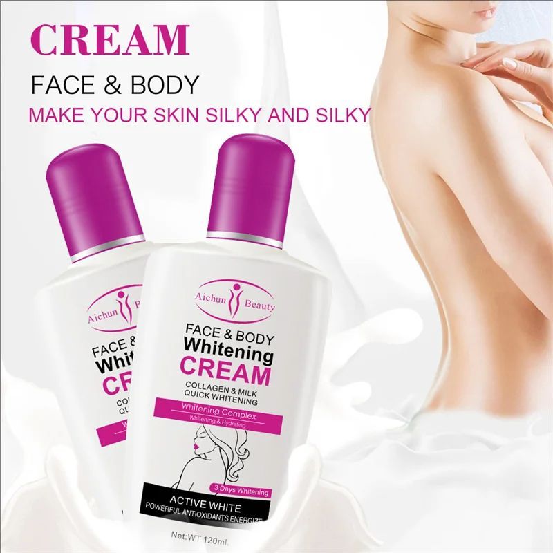Whitening Body Cream Remove Intimate Areas Underarm Knee Buttocks Melanin Pigmentation Brighten Nourish Dark Skin Care Essence