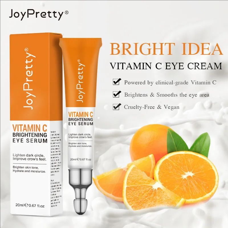 Moisturizing Eye Cream Remove Dark Circles Eye Bags Vitamin C Brighten Serum Lifting Tightening Eye Skin Care Anti Wrinkle Serum