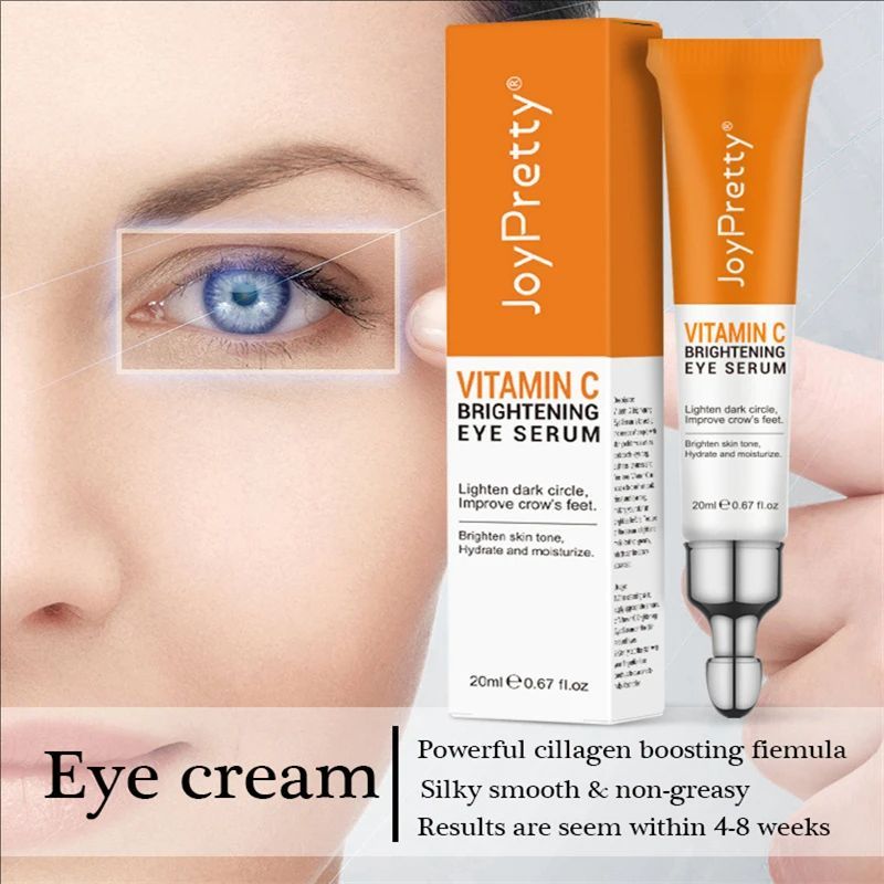 Moisturizing Eye Cream Remove Dark Circles Eye Bags Vitamin C Brighten Serum Lifting Tightening Eye Skin Care Anti Wrinkle Serum