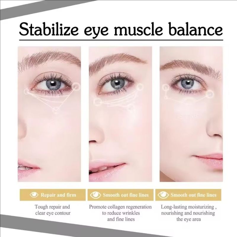West Month Eye Firming Gel Firming LiftingEye around Fine Lines Fishtail Pattern DarkCircles Moisture Replenishment Skin Cream