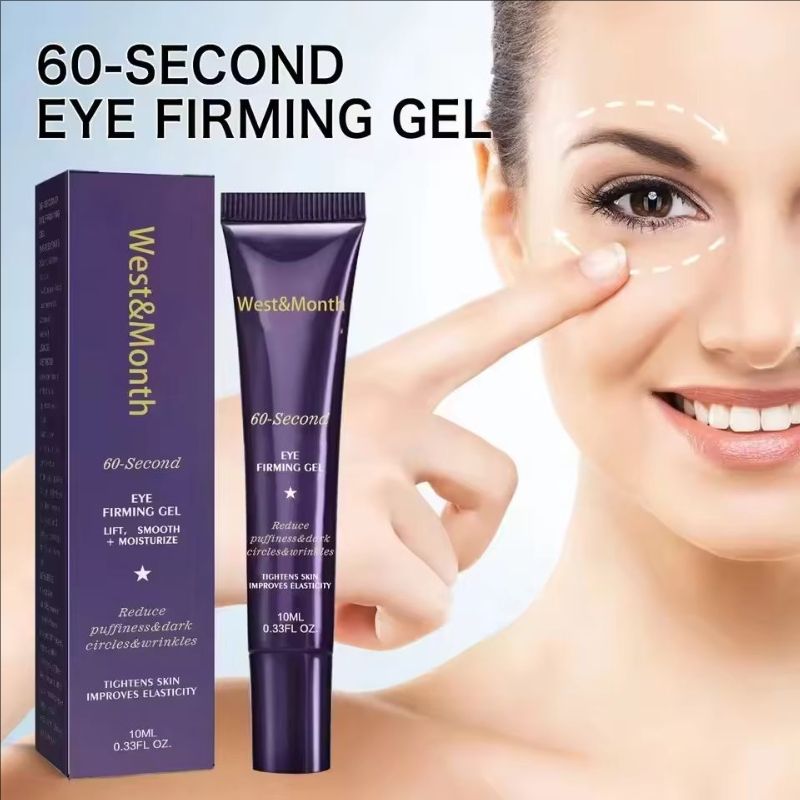 West Month Eye Firming Gel Firming LiftingEye around Fine Lines Fishtail Pattern DarkCircles Moisture Replenishment Skin Cream