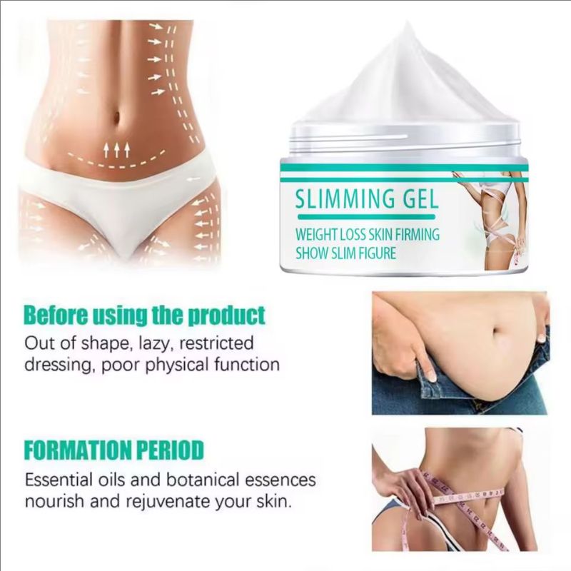 Ginger Slimming Cream Fast Weight Loss Removal Leg Waist Cellulite Fat Burning Massage Cream Whitening Lifting Body Care