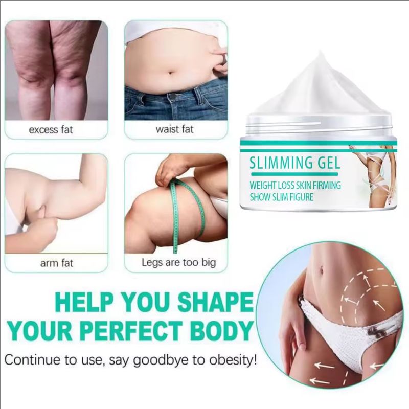 Ginger Slimming Cream Fast Weight Loss Removal Leg Waist Cellulite Fat Burning Massage Cream Whitening Lifting Body Care