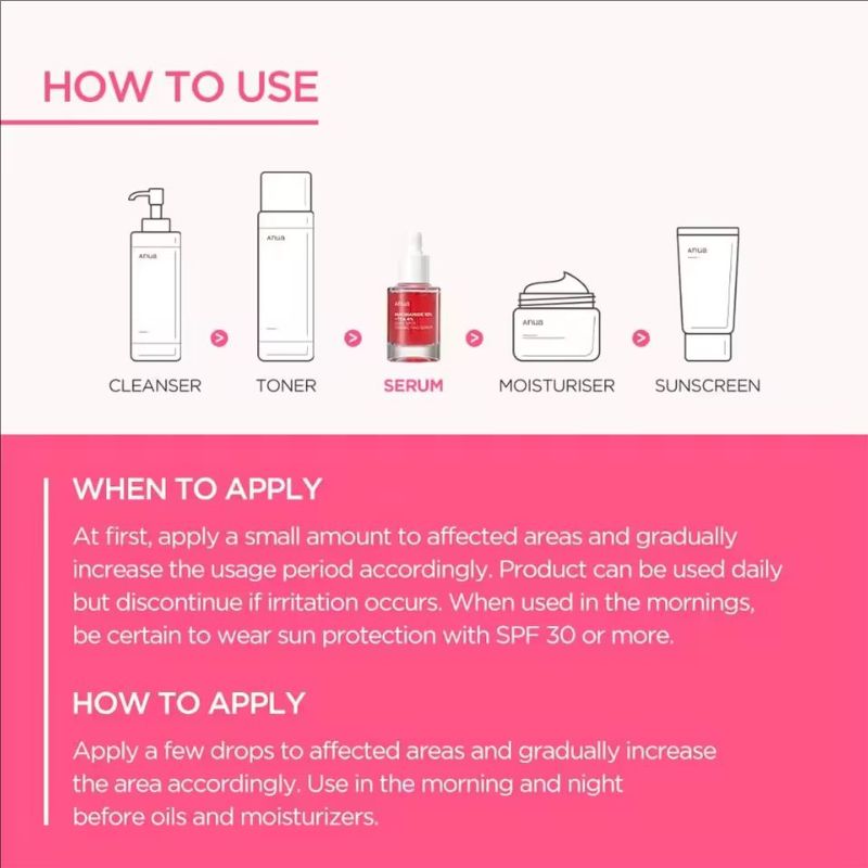 Anua Dark Correcting Essence / 10% Niacinamide+ 4% Tranexamic For Post-Acne Marks Acne Hyperpigmentation 30ml