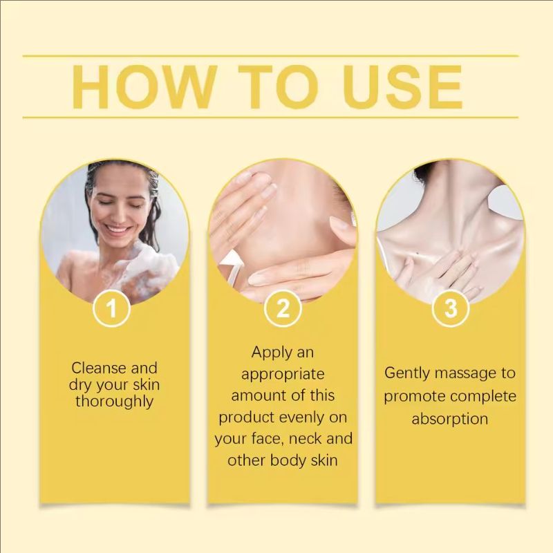 Bee Venom Lifting Neck Cream Deep Moisturizing Face Repair Skin Barrier Smooth Hydrated Skin Firming Tightening Cream 50g