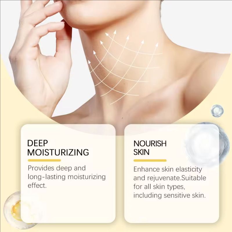 Bee Venom Lifting Neck Cream Deep Moisturizing Face Repair Skin Barrier Smooth Hydrated Skin Firming Tightening Cream 50g