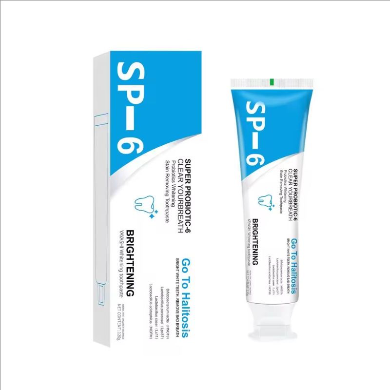 120g Sp-6 Probiotic Toothpaste, Whitening Toothpaste, Fresh, Breath, Toothpaste, Toothpaste, Stain Removal, Complete Tooth Care