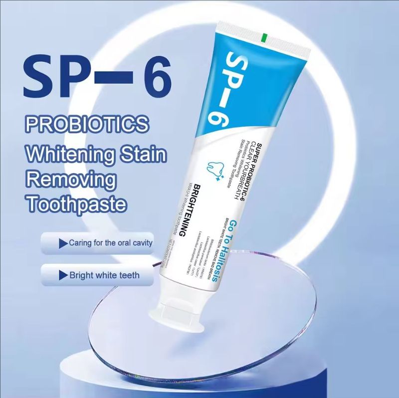 120g Sp-6 Probiotic Toothpaste, Whitening Toothpaste, Fresh, Breath, Toothpaste, Toothpaste, Stain Removal, Complete Tooth Care
