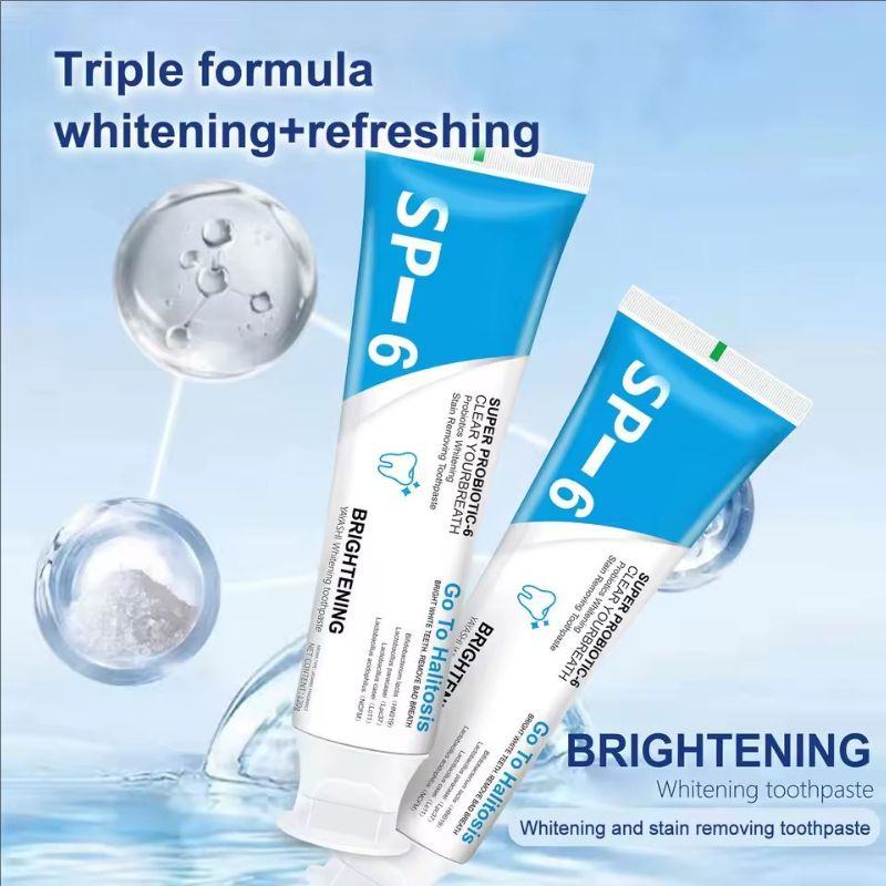 120g Sp-6 Probiotic Toothpaste, Whitening Toothpaste, Fresh, Breath, Toothpaste, Toothpaste, Stain Removal, Complete Tooth Care